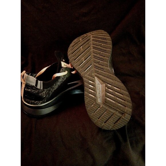 Brooks Levitate 4 Black Pink Women Neutral Road Running Shoes Sz US 7 Medium B - Picture 4 of 14